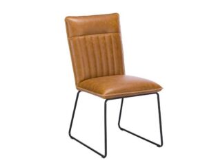 Alice Chair- Tan PU Leather