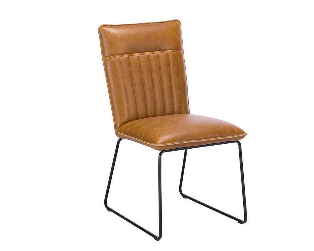 Alice Chair- Tan PU Leather
