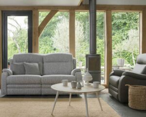 Parker Knoll Boston 25 Fabric & Leather Sofa Collection