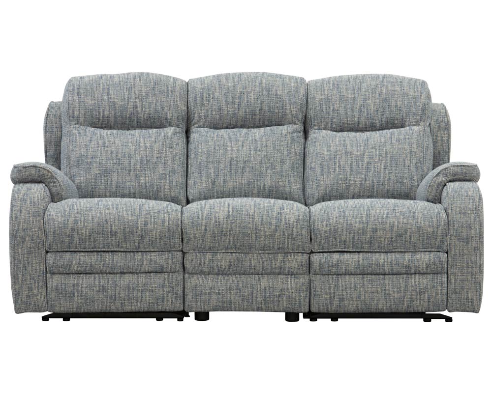 Parker Knoll Boston Fabric 3 Seater Power Reclining Sofa