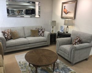 Alstons Fleming Large Sofa & Chair