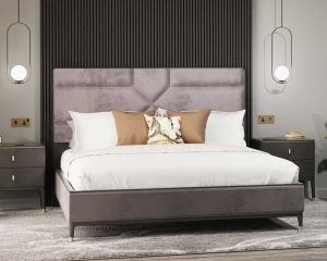 Diletta Ebony Bed Frame