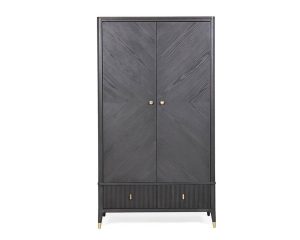 Diletta Ebony 2 Door Wardrobe